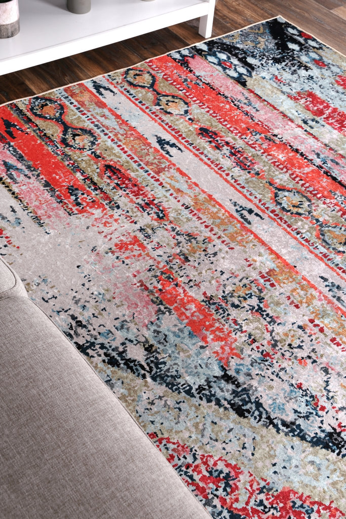 Angelo Boho Multi Non - Slip Rug - ANGE10ANGE12010Rugtastic