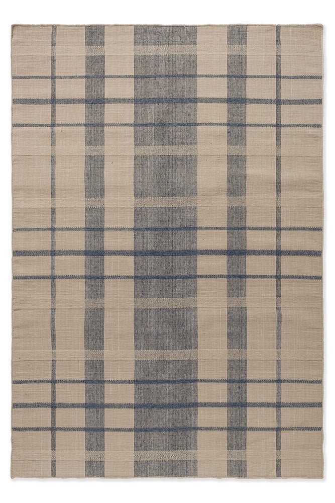 Brink & Campman Zona Denim Check 497408 Outdoor RugBC - ZON - 497408 - 200X140Rugtastic