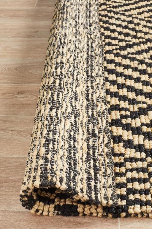 Kenya 26 Natural Hand Woven Tribal Jute RugKYA - 26 - NAT - 225X155Rugtastic