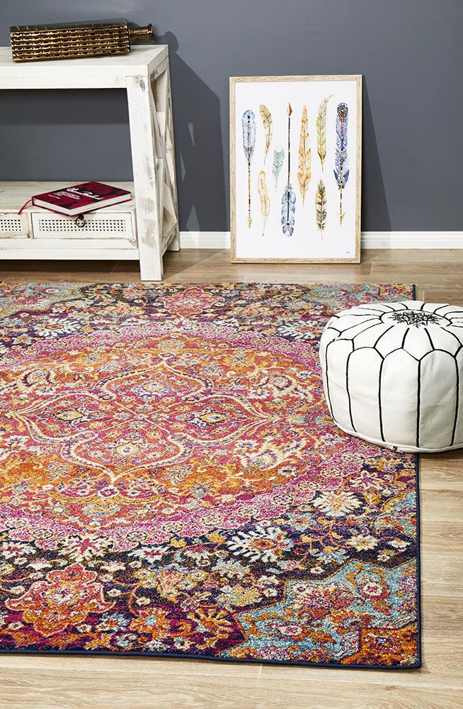 Museum 867 Preston Multi Coloured RugMUS - 867 - MULT - 230X160Rugtastic