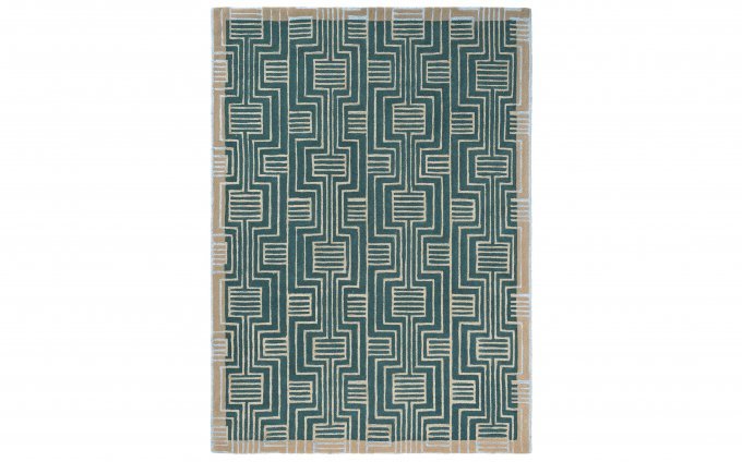 Ted Baker Kinmo Green 56807 Teal BlueBC - TED - 56807 - 200X140Rugtastic