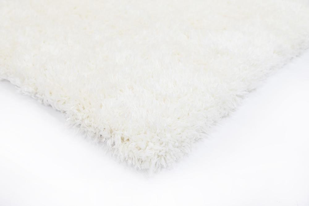 Flokati Shag Rug White Round/RectangleFLOK12080062WHITRugtastic