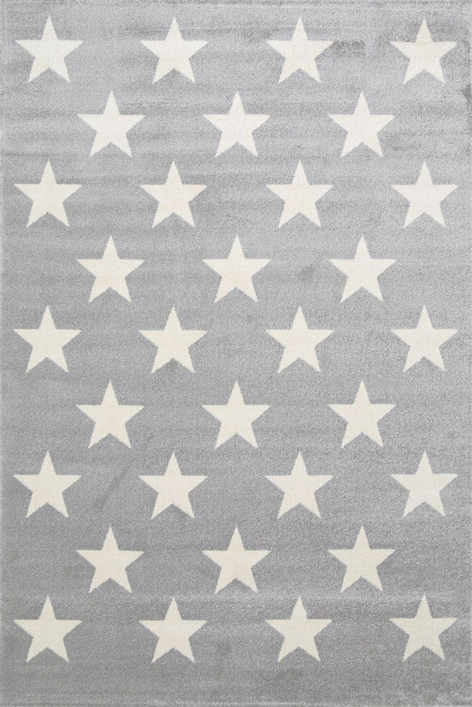 Pica A Stars Light Grey White 1592795PICC1201592795Rugtastic